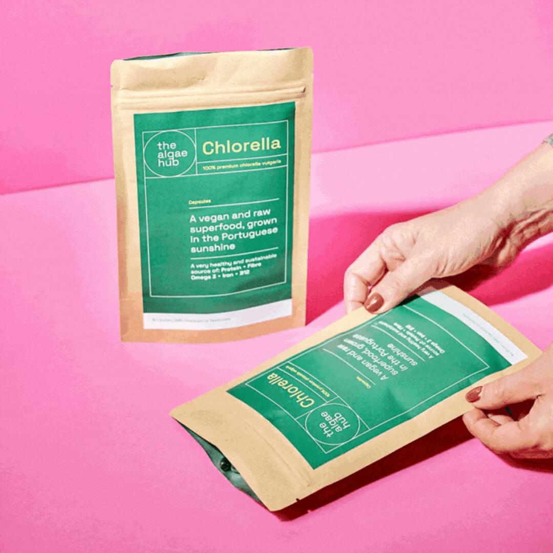 Premium Chlorella Capsules x 120 - thealgaehub